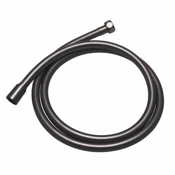 Qisani Flow doucheslang 150cm Geborsteld Gun Metal 25620.04