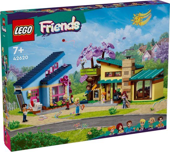 LEGO Friends - Olly en Paisley's Huizen 42620