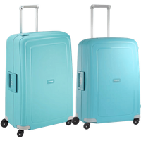 Samsonite S'Cure Spinner Kofferset - Aqua Blue - 69+75cm