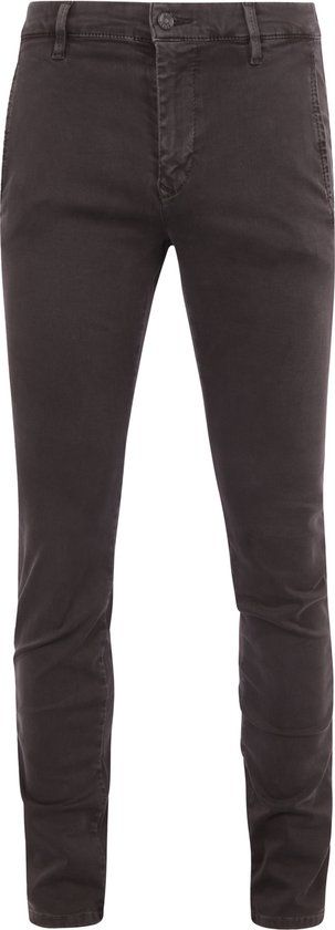 Mac Jeans Driver Pants Donkerbruin - Maat W 33 - L 34 - Heren - Chino