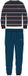 Vingino - B-254 stripes - Garçon - Pyjama - Noir profond - Taille 158-164