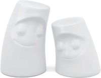 FIFTYEIGHT PRODUCTS Salières et poivrières en porcelaine, blanc