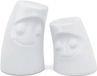 FIFTYEIGHT PRODUCTS Salières et poivrières en porcelaine, blanc