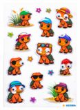 HERMA stickers MAGIC, zelfklevend, 84 x 120 mm, 17 stuks