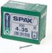 Spax Spaanplaatschroeven Torx 20 Platkop 4 x 35mm Deeldraad WIROX (200 stuks)