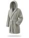 Top Towel Elegante badjas voor dames en heren, 100% katoen, 500 g/m², met capuchon of zonder capuchon, zacht en absorberend voor douche, spa en zwembad