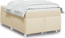 Maison Exclusive - Boxspringbed met matras, crème, 120x200 cm, textiel