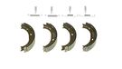 Brembo S50510 remschoenen voor handremmen, aantal 4