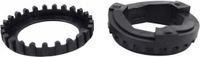 Cortina Balhoofd tandring lockset 1 1/8 Zwart