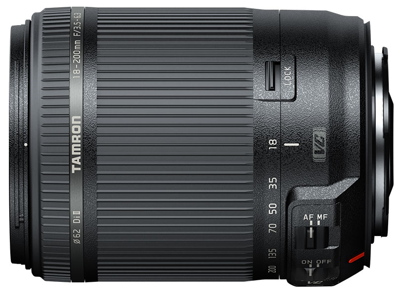 Tamron 18-200mm f/3.5-6.3 Di III VC Lens for Nikon - Black