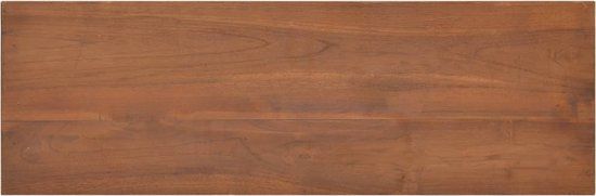 vidaXL Tv-meubel 90x30x40 cm massief teakhout