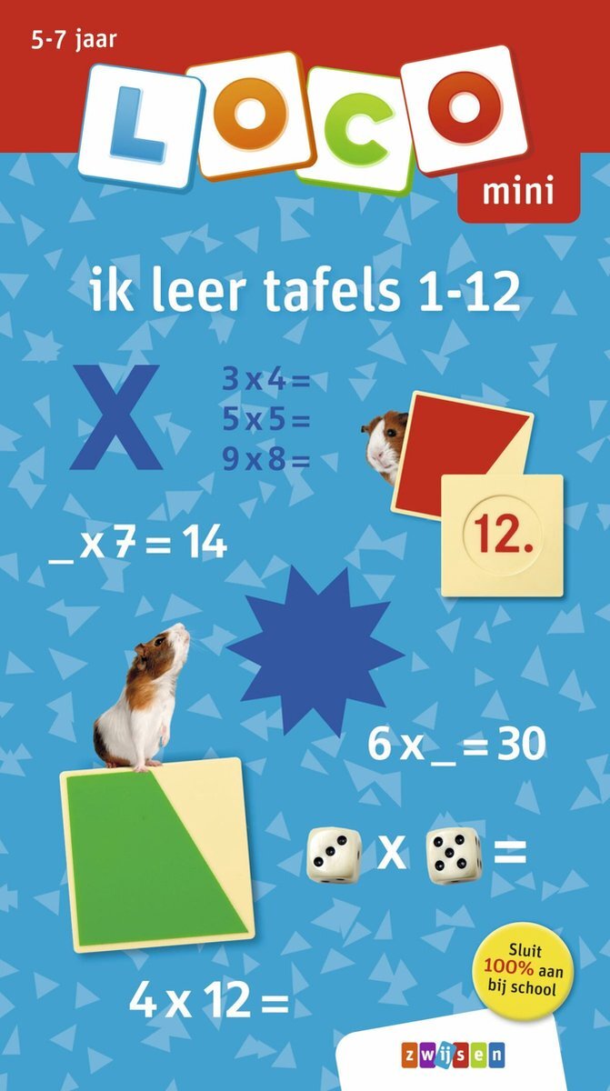 Zwijsen Loco Mini - Ik Leer Tafels 1-12