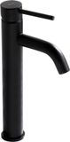 REA Lungo Black High Wastafelkraan Zwart