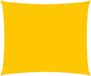 vidaXL Zonnezeil 160 g/m² 2,5x2,5 m HDPE geel