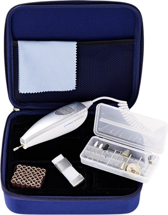 Promed Sensitive - Elektrische Nagelvijl - Zilver