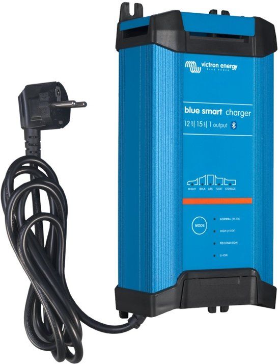 Victron Blue Smart IP22 Acculader 12/15 (1) CEE 7/7 - Geschikt voor loodzuur accu - Boot & Auto
