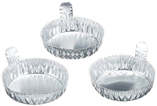 NeoLab 2-1601 Aluminium Schalen met Handgreep - Maat II (Pak van 100)