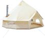 Happyment Tente de camping - Tente d'extérieur 4 saisons - 4-6 personnes - Beige