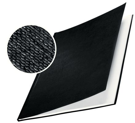 Esselte Leitz impressBIND A4 Karton Linnen Zwart 35 vel 10 stuks