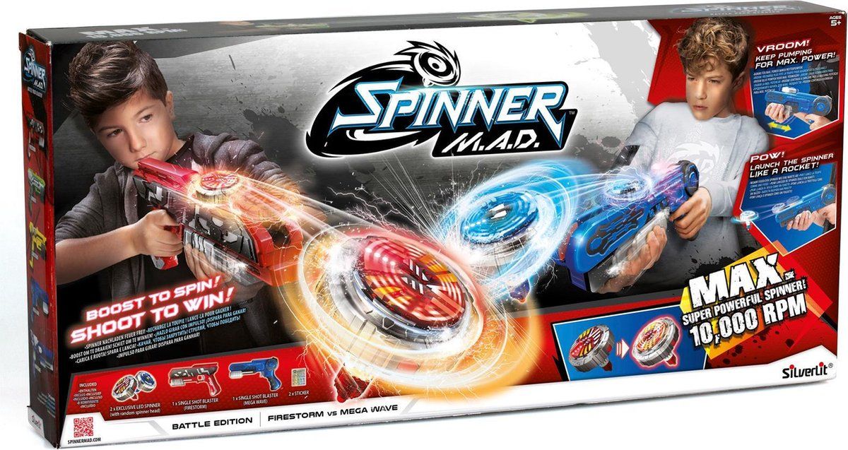 Silverlit Spinner M.A.D. Duo Battle Pack - Multi