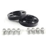 H&R DRA-Systeem Spoorverbrederset 50mm per as - Steekmaat 4x100 - Naaf 56,2mm - Boutmaat M12x1,5 - passend voor Mini - Zwart