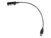 Adam Hall Stands SLED 1 USB PRO zwanenhalslamp, USB-aansluiting, 2 leds