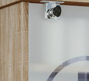 VCM Medicijnkast Apothekerskast Wandkast afsluitbaar Omal XL Sonoma eik