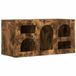 vidaXL TV-kast gerookte eiken, 80 x 35 x 40 cm