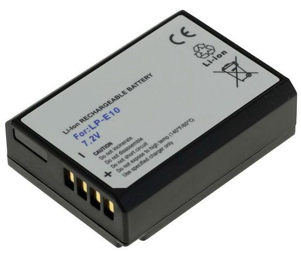 Camera accu voor Canon EOS 1100D (compatible)