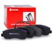Brembo A.B.S. All Brake Systems Remblokken – Set 4-delig – Incl. Slijtage-indicator – ECE-R90