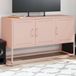 Maison Exclusive - meuble TV, rose, 100,5 x 39 x 60,5 cm, acier