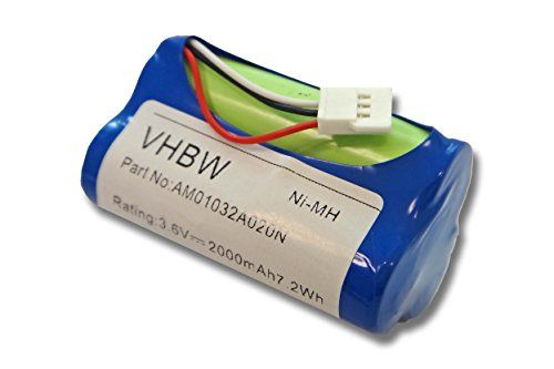 VHBW Accu voor Logitech Wireless Boombox 984-000182, S-00116 - 2000mAh, 3,6V, NiMH