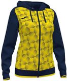 Joma Supernova III Sweatshirt Met Rits Groen, Blauw 11-12 Jaar Meisjes
