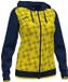 Joma Supernova III Sweatshirt Met Rits Groen, Blauw 11-12 Jaar Meisjes