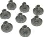 AEG Roulettes de remplacement compatibles avec AEG 50286965004, pour panier à vaisselle et panier inférieur