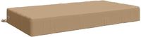 vidaXL - Zitkussen - SOEST - 100% Polyester - Zand - 120 x 60 x 15 cm