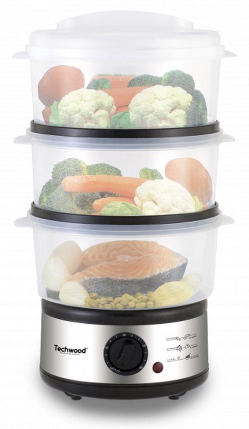 Techwood TCV750 - Stoomkoker - 7.5 L - RVS