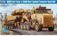 HobbyBoss 1:35 M1070 Truck Tractor & M1000 Heavy Equipment Transporter Model Kit