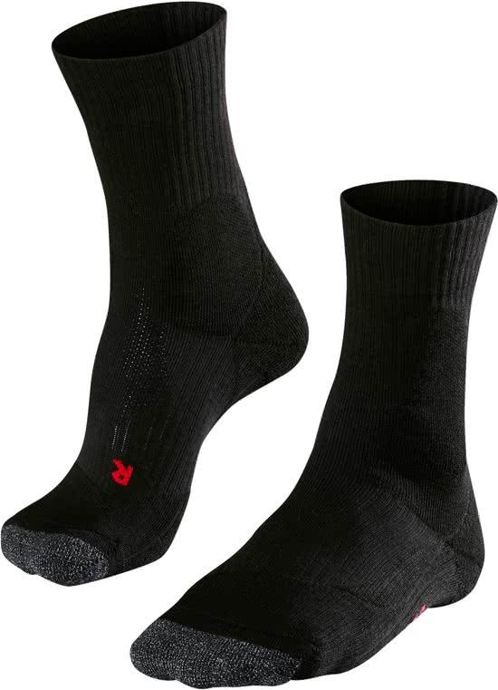 FALKE Ergonomic Sport System Falke TE2 Tennissokken Heren Zwart Maat 39/41