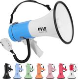 Pyle Megafoon Speaker – 50 Watt Draagbare PA Bullhorn met Sirene en Verstelbaar Volume
