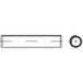 TOOLCRAFT TO-5439261 Goupille élastique Acier à ressort 1000 pièce(s)
