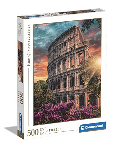 Clementoni Collection-Flavian Amphitheatre-500 puzzel volwassenen, Made in Italy, meerkleurig, 35145