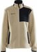 Craft ADV Explore Pile Fleece Jacket W - Ecru/Black - M