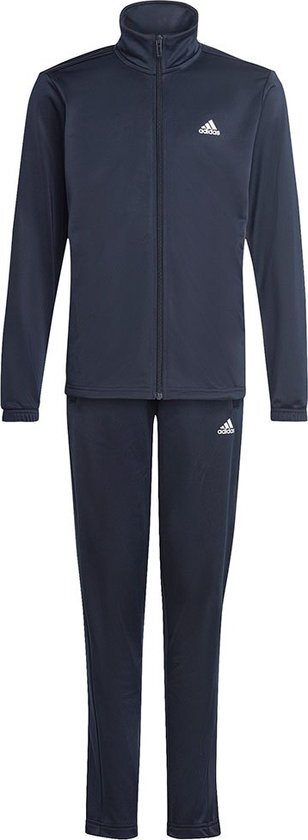 Adidas Essentials Big Logo Trainingspak Kids - Donkerblauw - Maat 128 cm - Unisex