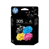 HP 305 Original Ink Cartridge 2-Pack - Black & Tri-Color