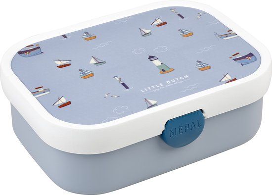Mepal Campus Lunchbox - Sailors Bay - Lunchbox with compartments for kids