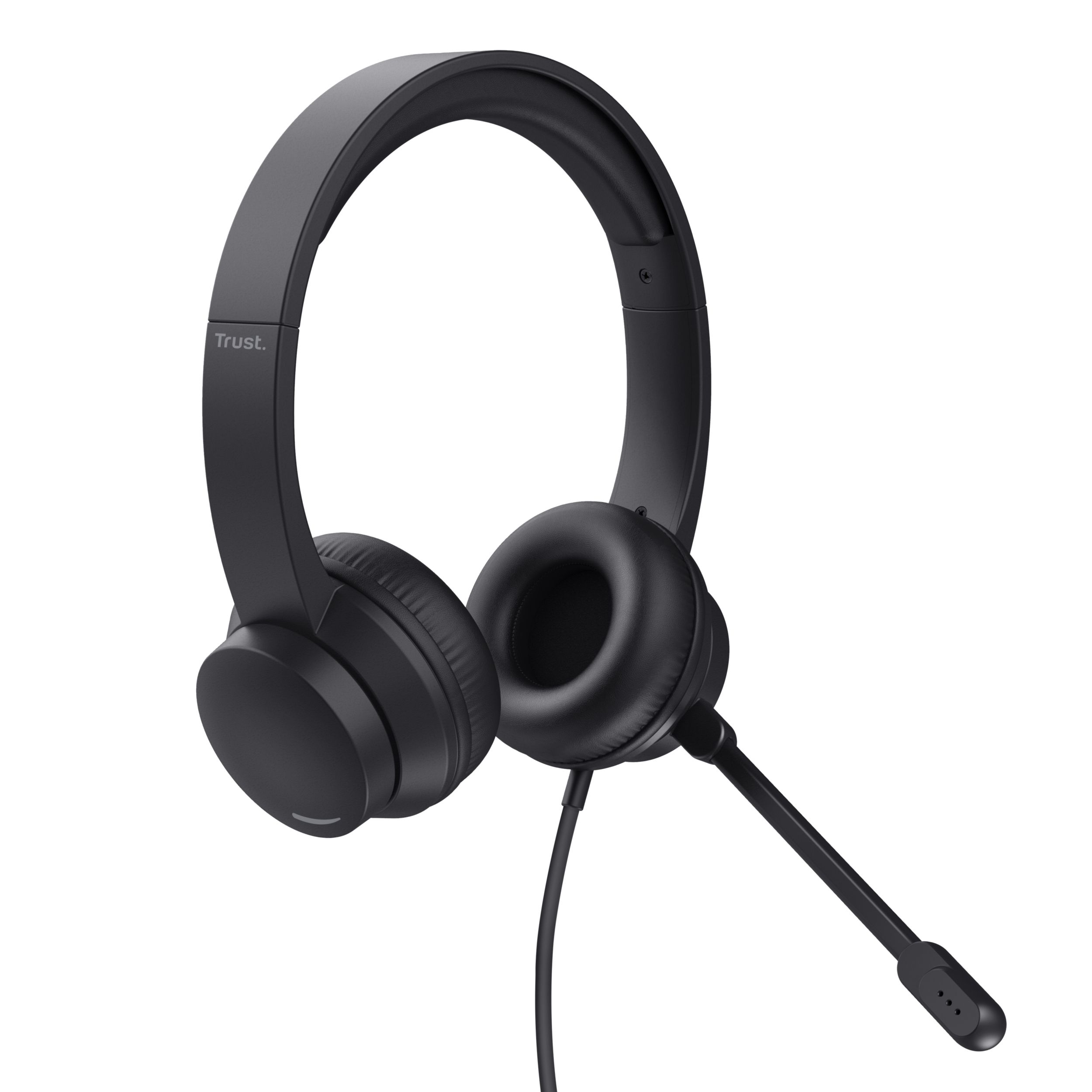 Trust Ayda Headset - Bedraad - Hoofdband - Zwart