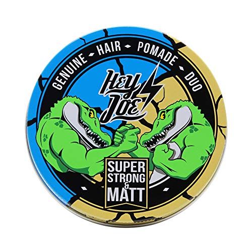 HEY JOE! Echte Hair Pomade Duo | Combineert gel met super sterke grip en matte gel, 100 ml