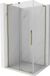 Mexen Velar L cabine de douche coulissante 100 x 75 cm, transparent, or
