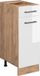 Vicco R-Line Keukenonderkast – 30 cm, WB Antraciet Wit Hoogglans